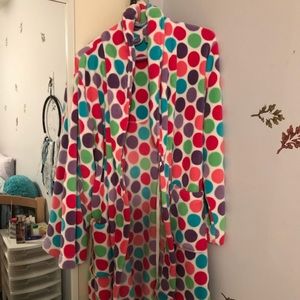 Polka dotted robe